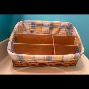 Longaberger desktop organizer